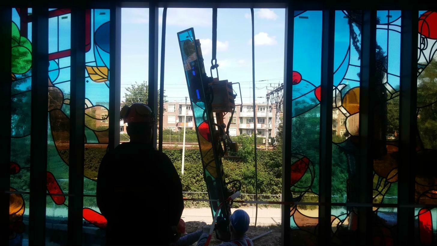 Vetrata in vetrocamera isolante - Stefan Glerum Oostpoort