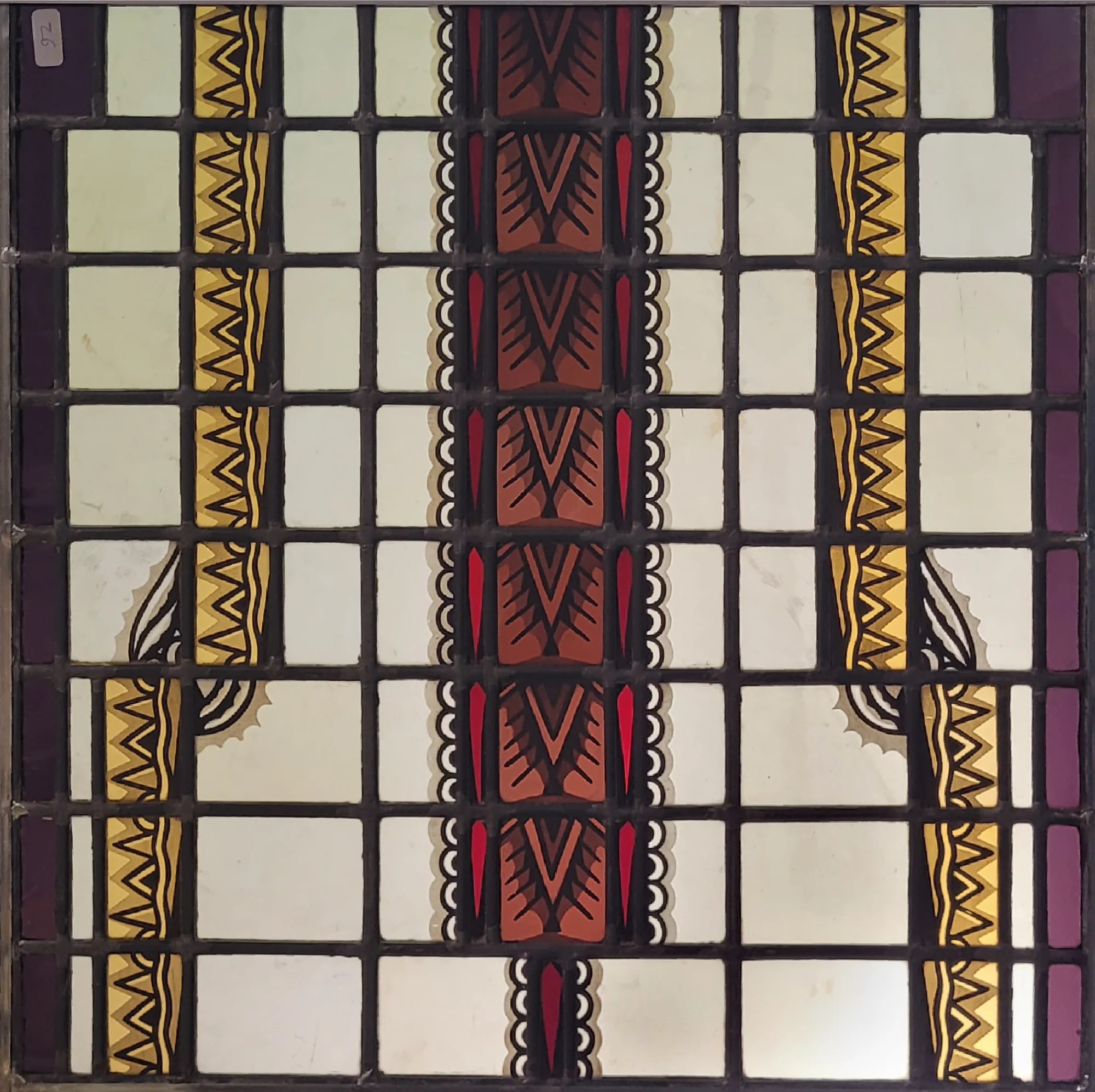 Art Deco uil-motief B