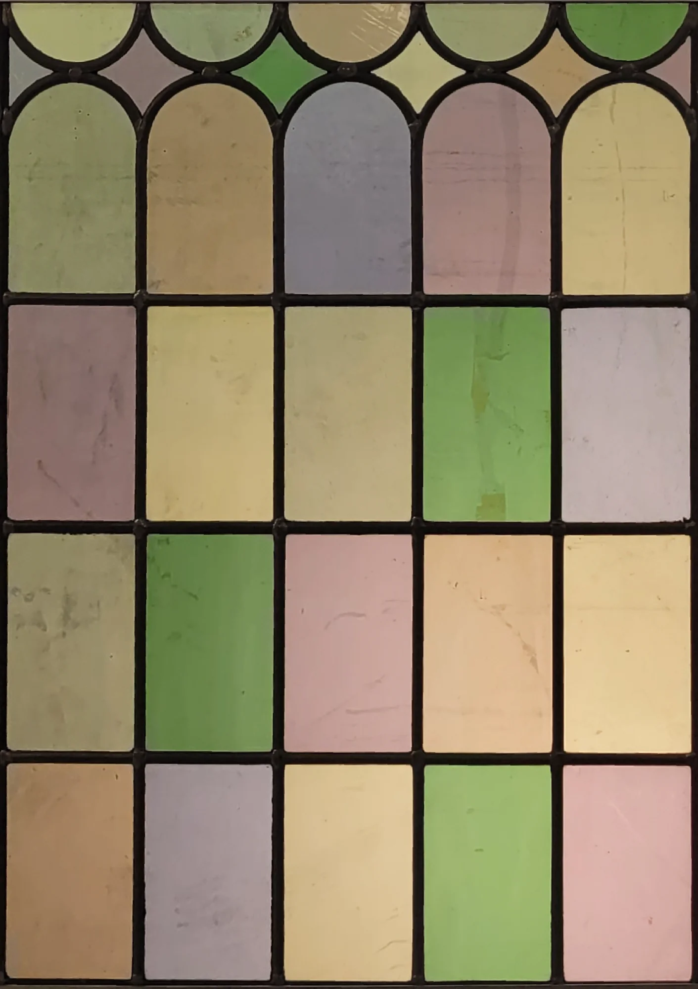 Pastel met Romijnse bogen